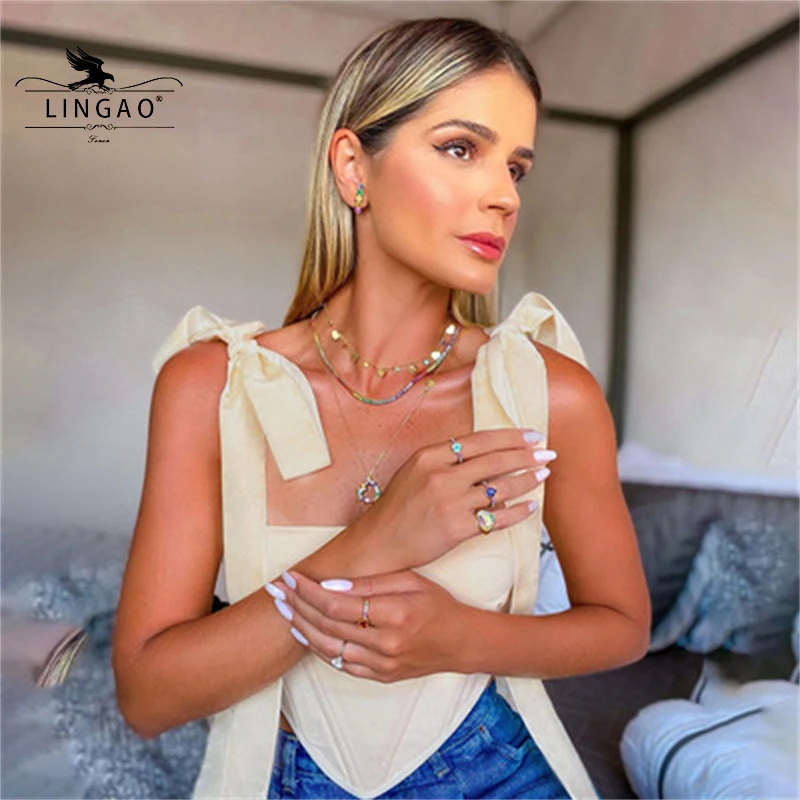 

2021 Light Yellow Sexy Bandage Crop Tops for Women Fashion Casual Sleeveless Camis Lady Bowknot Corset Top Bustier футболка топ