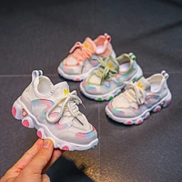 toddler baby girl shoes kids boy sneakers breathable mesh soft sole running non slip children casual shoes zapatillas de deporte