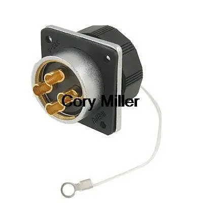 

Сварка 4 Женский Терминалы ядро авиации круговой разъем 500 В 50A