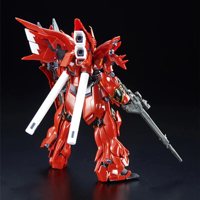 BANDAI RG 1/144 MSN-06S Sinanju воина гундама Xinɺnzhou механические прозрачная версия вер. KA
