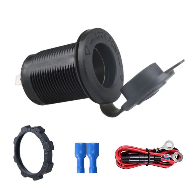 12 В водонепроницаемый прикуриватель гнездо для автомобиля лодки мотоцикла