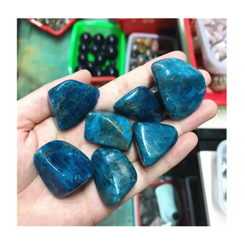 

Natural Apatite Crystal Tumbled Healing Stones For Decoration