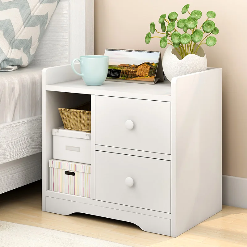 Прикроватный шкаф простая современная рама для хранения прикроватный маленький