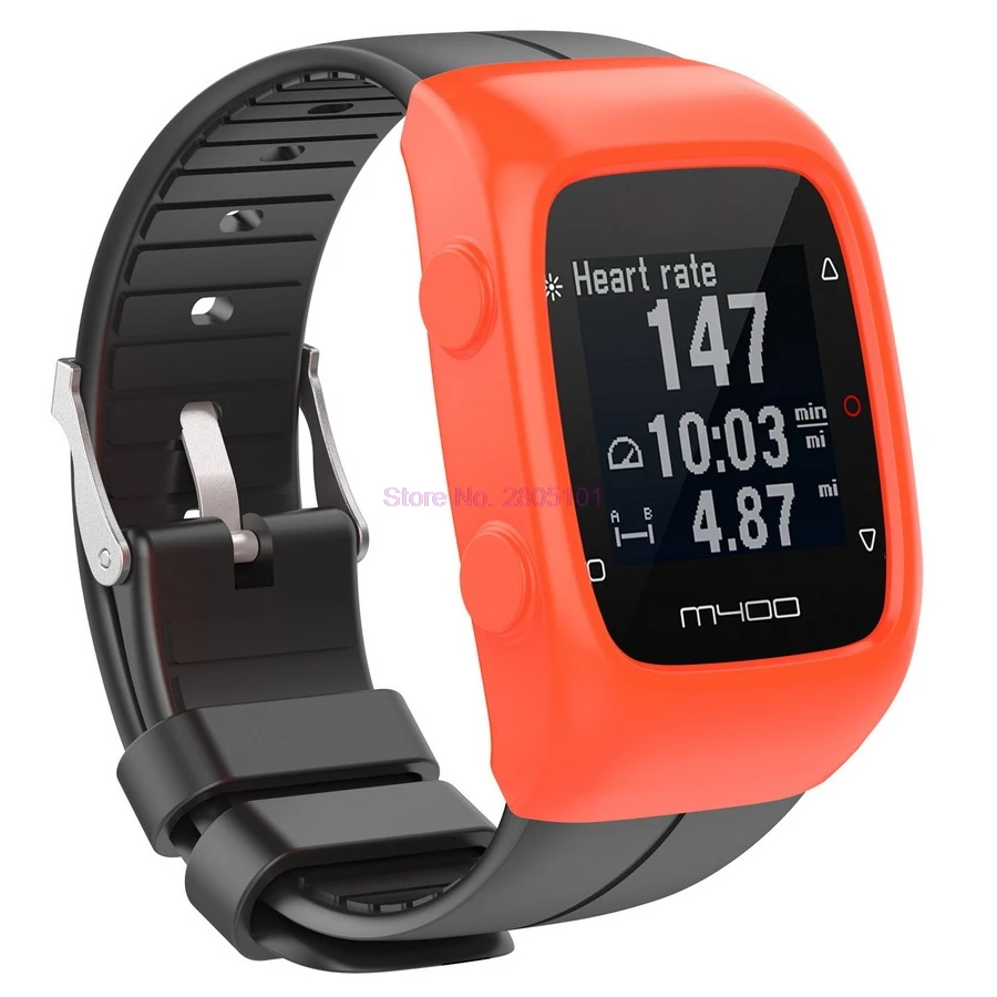 100pcs Smart Watch Soft Silicone Case for POLAR M400 Universal Durable Protective Shell Perfect M430 Wristband | Электроника