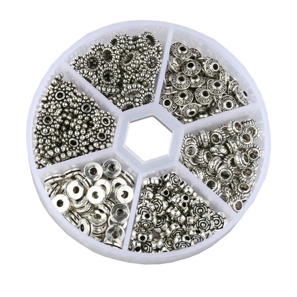 

Jewelry Making Supplies Jewelry Accessories Zinc Alloy Spacer Beads Spacer Gasket 300 A Box Combination Wholesale Lots Bulk