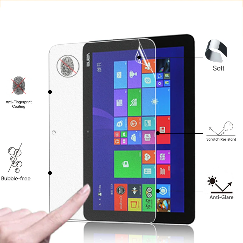

Premium Anti-Glare Screen Protector Matte coverFor Asus Transformer Book T100 Chi 10.1" front matte screen protective films