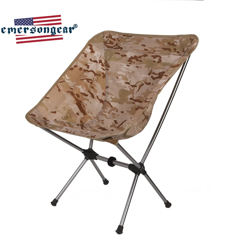 저렴한 Emersongear-전술 접이식 의자, 캠핑 낚시 여행 야외 의자 휴대용 사냥 가벼운 휴대용 위장 의자