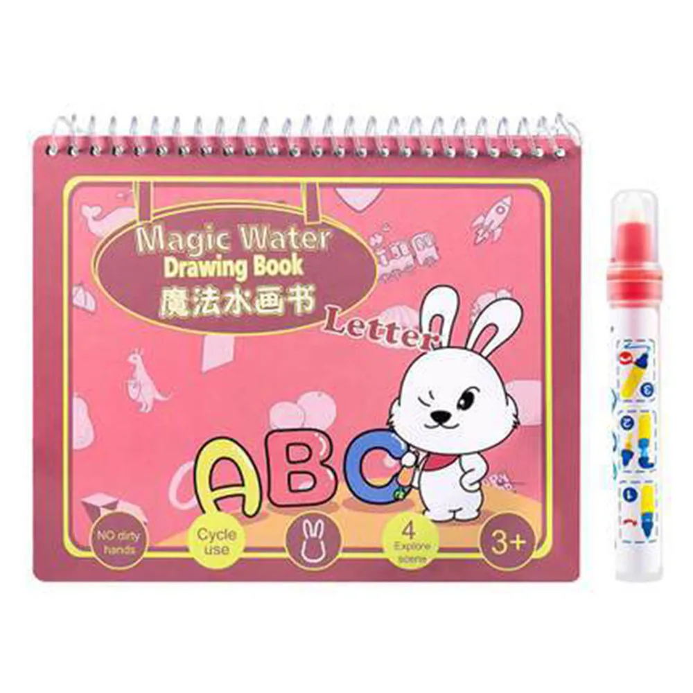 Волшебная водная книга для рисования Детская развивающая водой Магические
