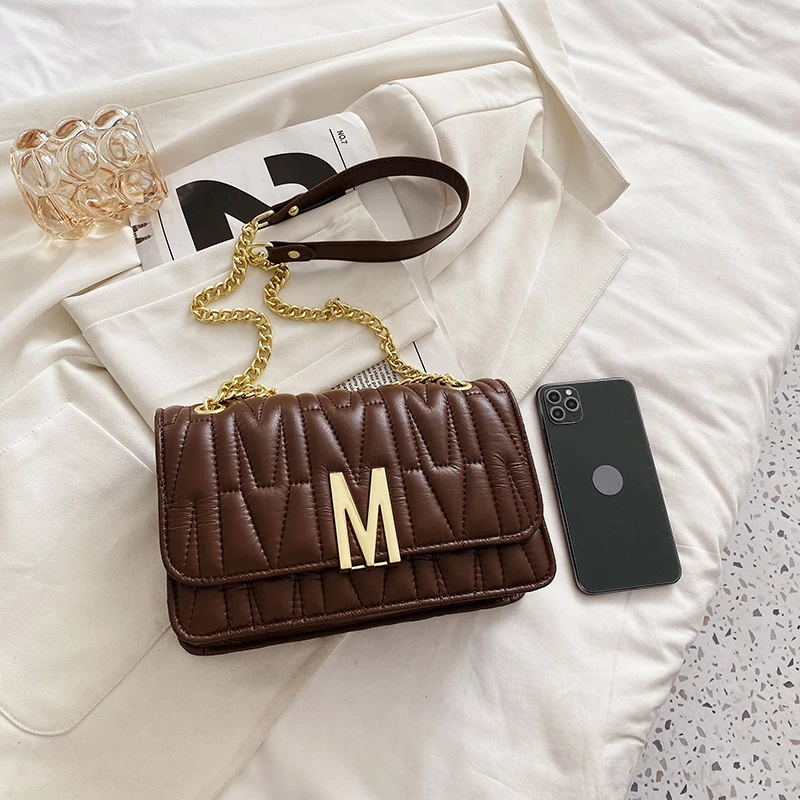 Женская сумка через плечо с надписью и логотипом | Багаж сумки