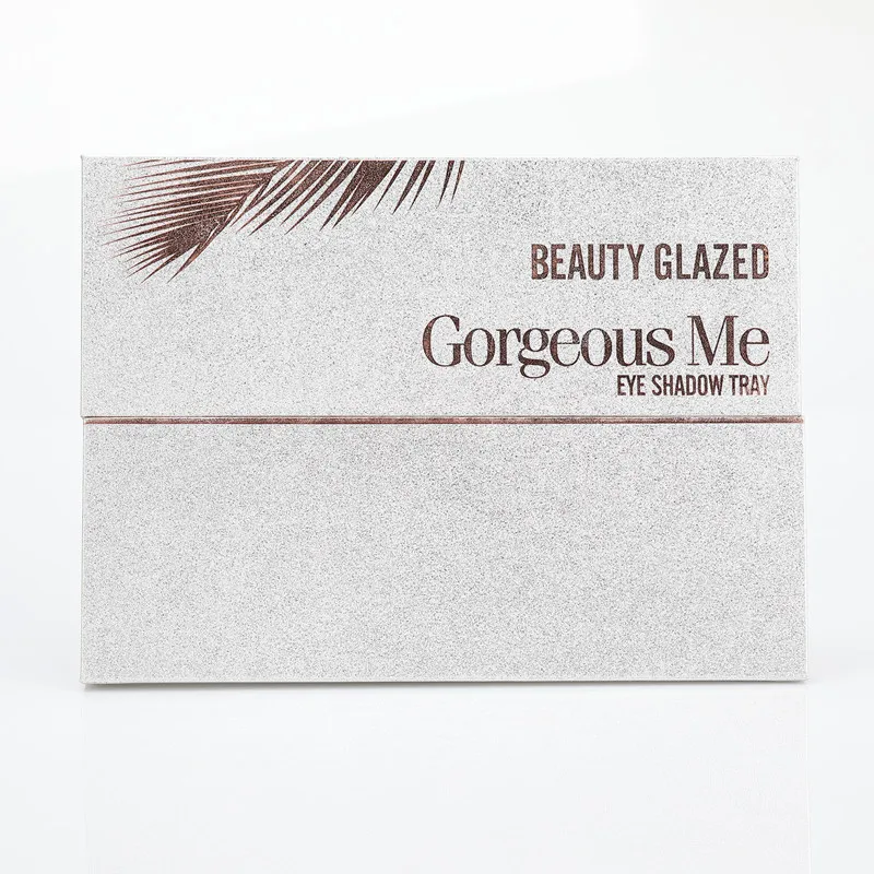 Палетка теней BEAUTY GLAZED для макияжа натуральные водостойкие пигментированные тени