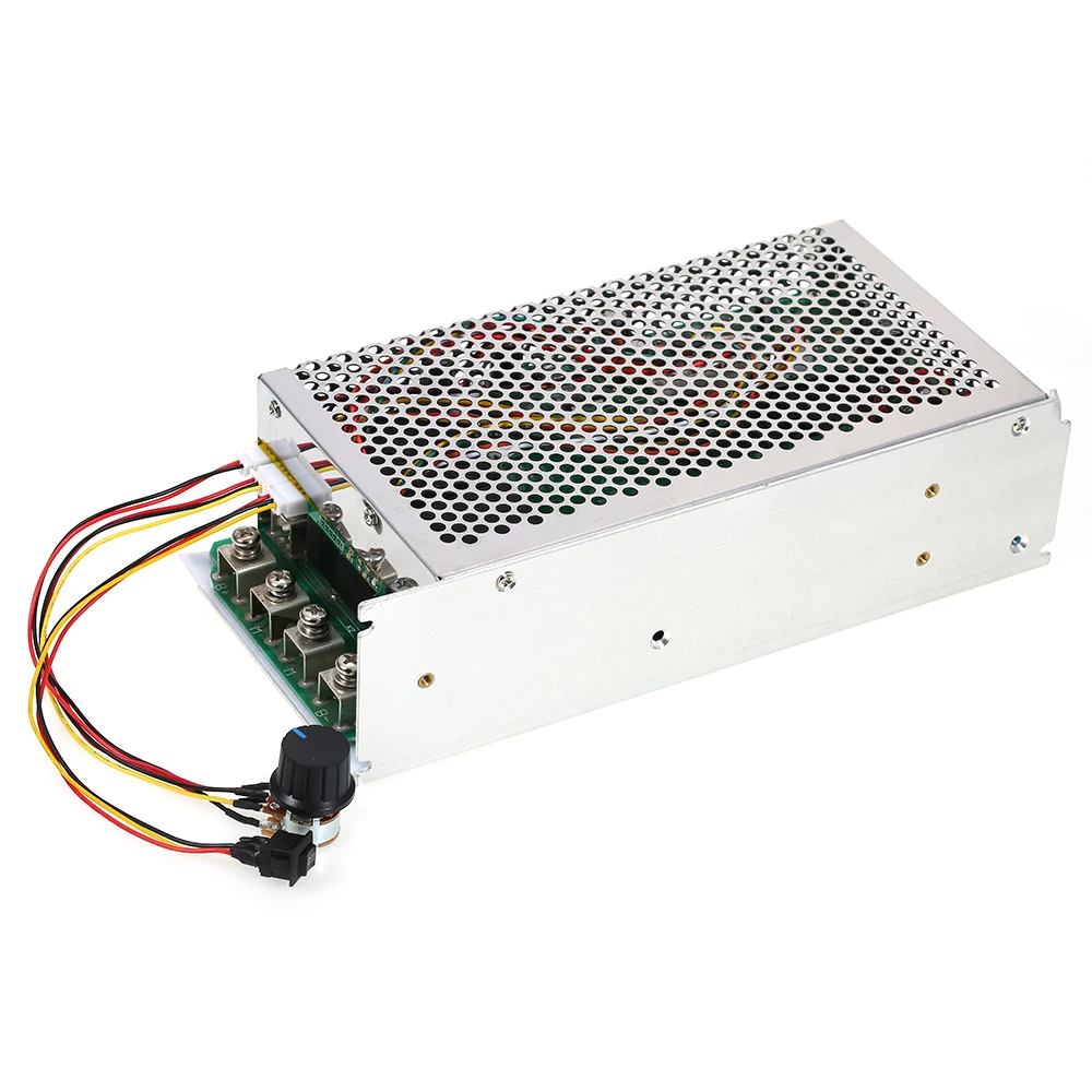 DC 10 V-с алюминиевой крышкой, 50В 5000W 200A программируемый постоянный ток Регулируемая скорость двигателя Управление; регулятор PWM Реверсивный Управление
