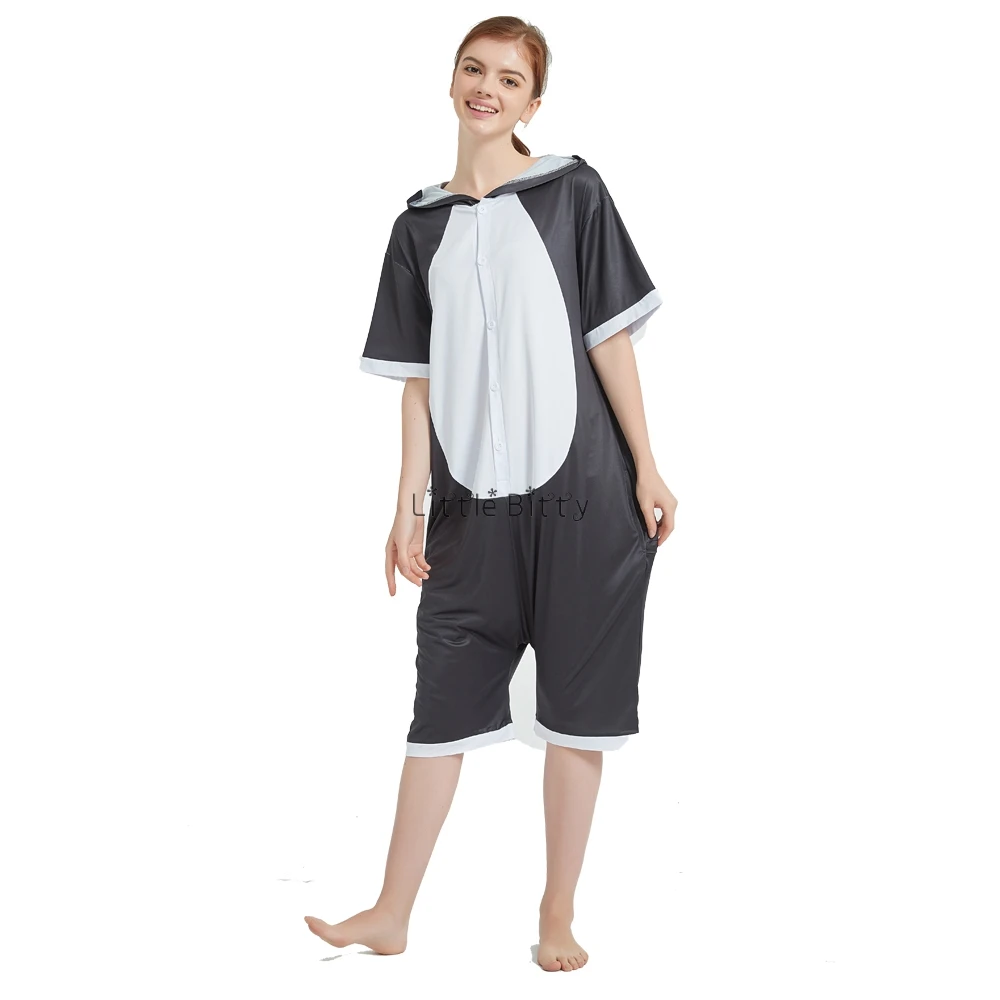 Кигуруми пижамы для мамы и детей комбинезон милая цельная Пижама пижама с