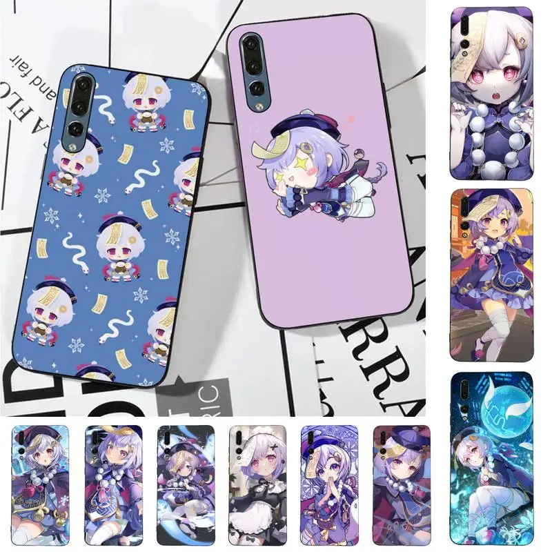 

Genshin Impact Qiqi manga art Phone Case for Huawei P30 40 20 10 8 9 lite pro plus Psmart2019