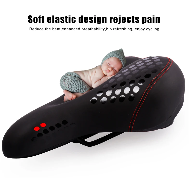 WEST BIKING велосипедное седло из ПУ дышащая мягкая подушка для велосипедного сиденья