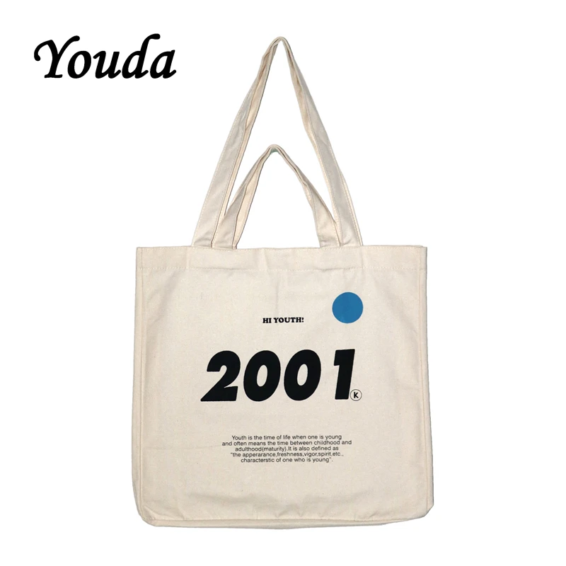 Оригинальная сумка Youda вместительная холщовая женская модные стильные женские