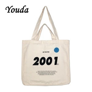 Youda оригинальная сумка большая емкость холщовая женская сумка модные стильные женские сумки на плечо Повседневная Портативная сумка для покупок