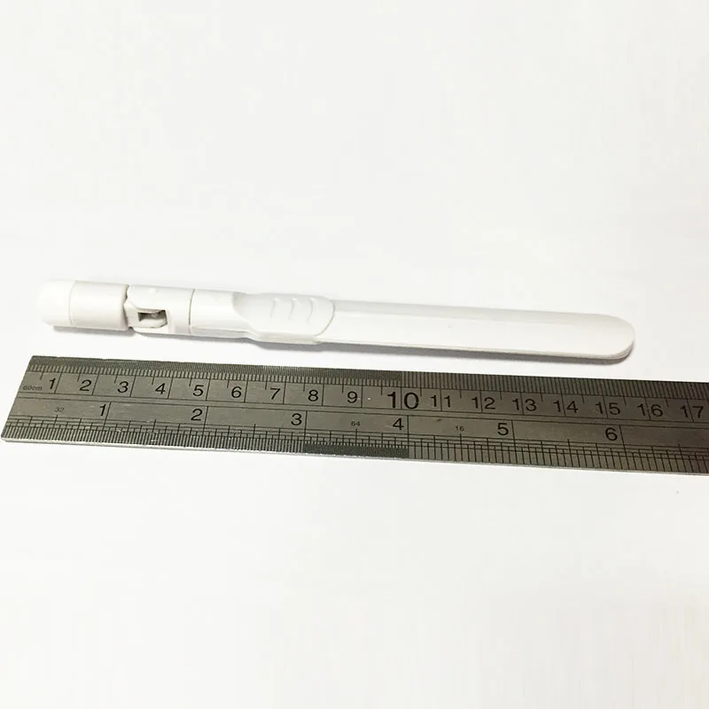 100PC  Wifi Antenna dual band 2.4Ghz 5Ghz 8dbi high gain Omni  RP-SMA connector rotatable White color oars flat aerial Wholesale