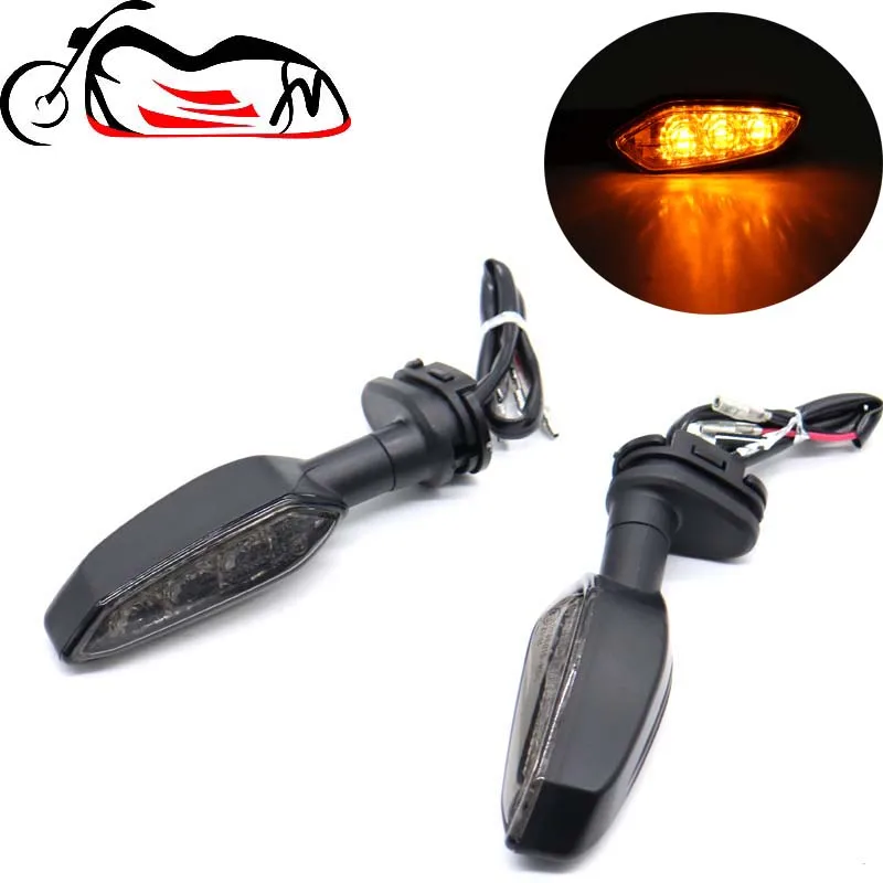 

Moto modified mini LED turn signal For YAMAHA YZF-R6 YZFR6 YZF R6 motorcycle Blinker Front or Rear black