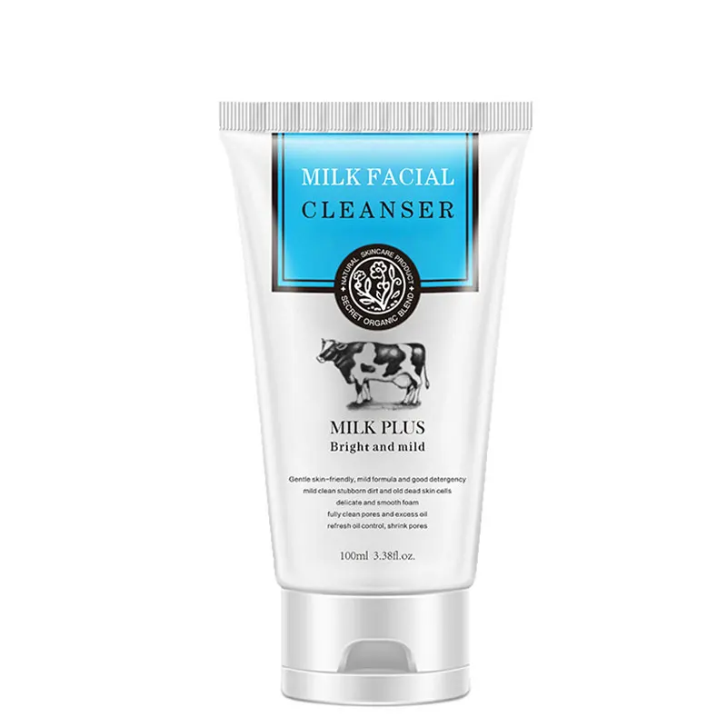 Очищающее средство для лица с молоком питательное очищающее пена увлажнение