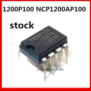 Original 10PCS/ NCP1200AP100 1200P100 DIP-8