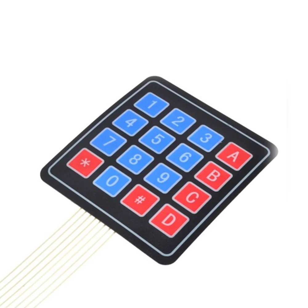 1 пара 16 ключевых прерывателей teclado 4X4 матрица Для arduino Diy Kit | Компьютеры и офис