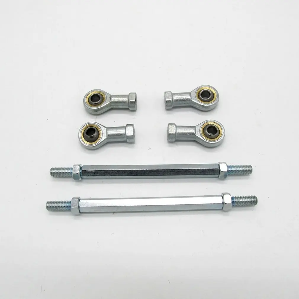 

New 2pcs High Hardness End Ball Joint Bearing Set 8mm Internal Female Metric Thread Rod Hot