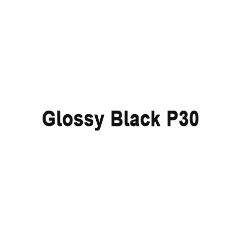 Glossy Black P30 Для huawei P30 Pro Чехол из углеродного волокна ультратонкий арамидный защитный чехол для huawei P30 P30Pro - Цвет: Glossy Black P30