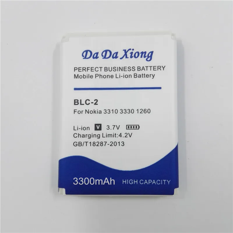 Горячая Распродажа батарея для телефона 330 мАч BLC 2 BLC2 Li Ion NOKIA 3310 3330 1260 2260 3315 3320 3350 3360