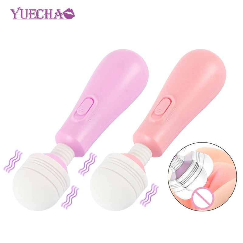 YUECHAO Волшебная палочка массажер вибраторы для женщин беспроводной