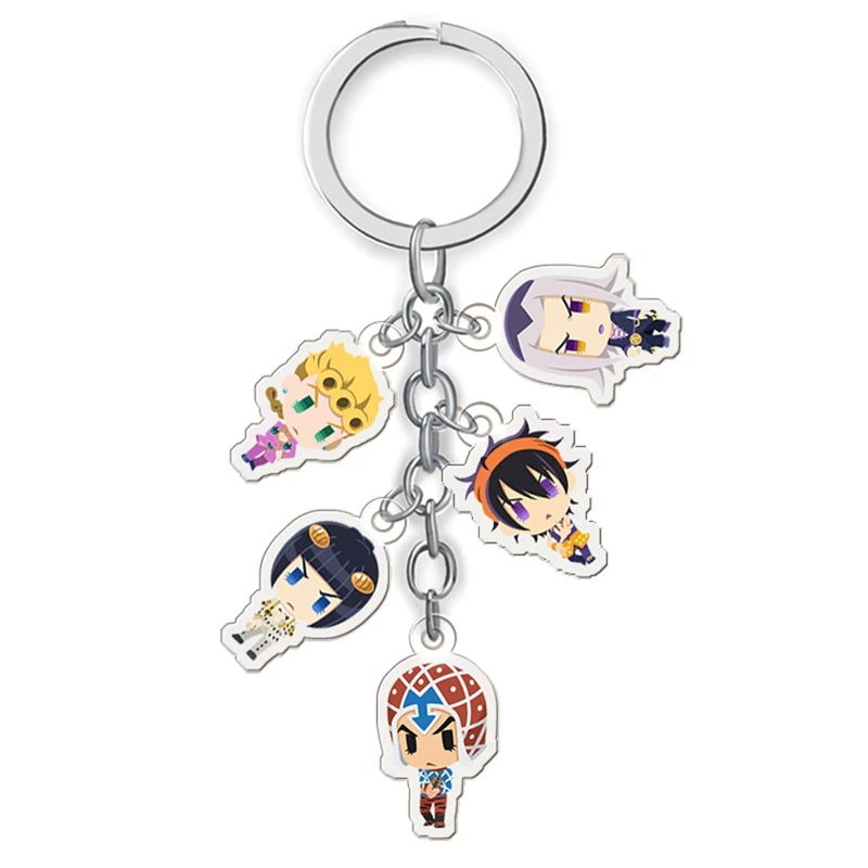 JOJOS японское аниме брелок акриловый ремешок/подвески/брелок 2019|Брелоки| |