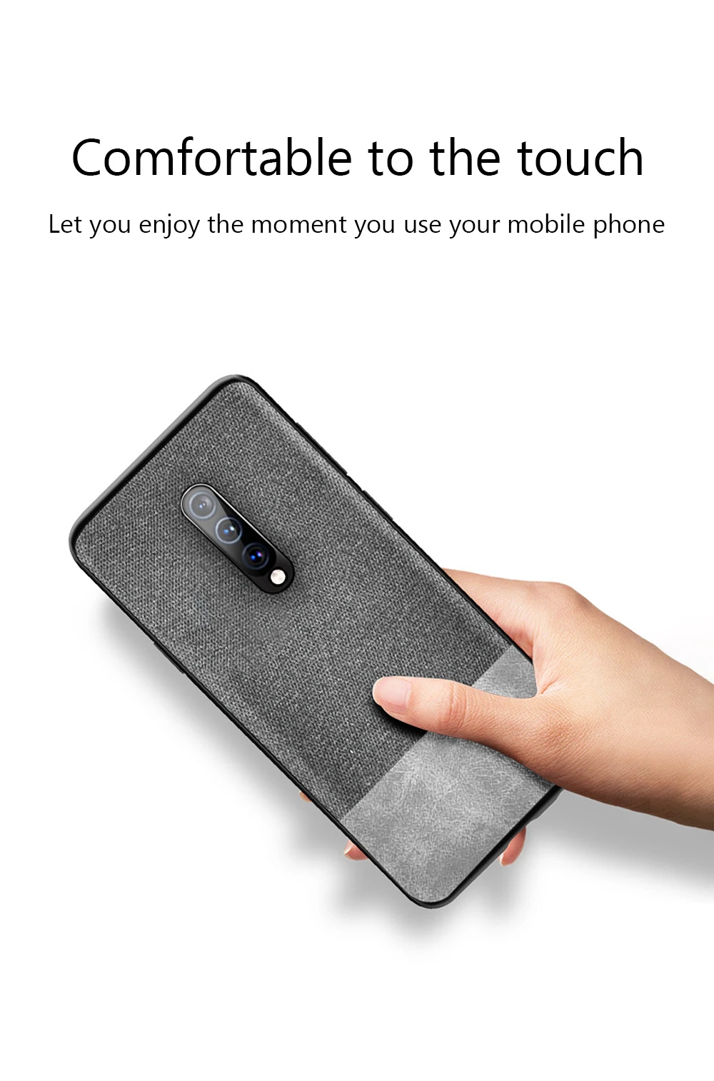 Для OnePlus 7 Pro чехол противоударный задняя крышка ткань силиконовый мягкий край защитный чехол для OnePlus 6T 6 7T Pro Чехол