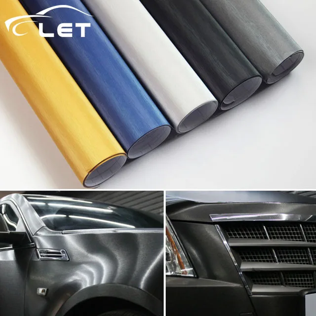 

Новинка, черная металлическая матовая алюминиевая наклейка для автомобиля, автомобильное украшение из фольги