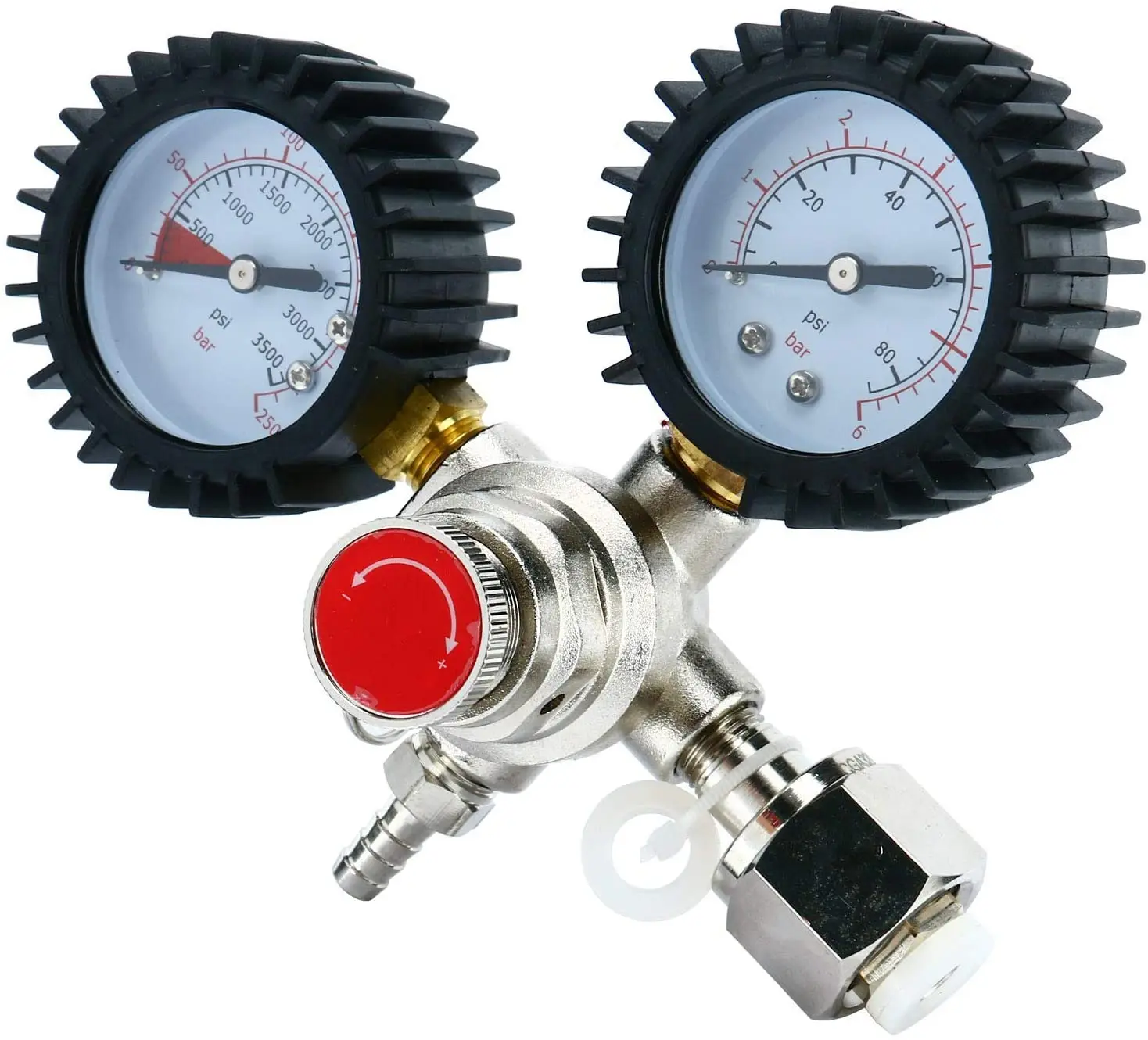 CO2 Druckregler Für Fass Bier Sicherheit Druck Einlass & Sicherheit Druck Relief Ventil Tanks Manometer