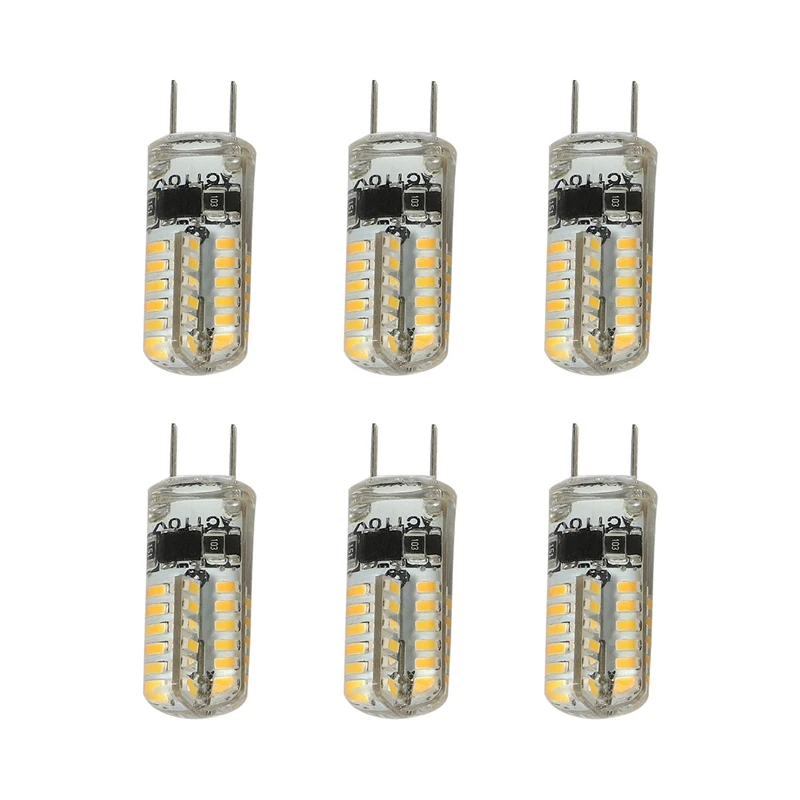 G8 LED Bulbs Dimmable 110V 3W Warm White 3000K 64 X 3014 SMD Energy Saving Light (20W Halogen Led Bulb Equivalent) fo | Дом и сад