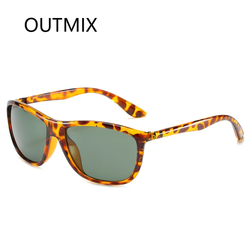 

Vintage Leopard Women Sunglasses Men Simple Designer Classic Small Frame Square Sun Glasses Luxury Brand Fashion Driving Shade