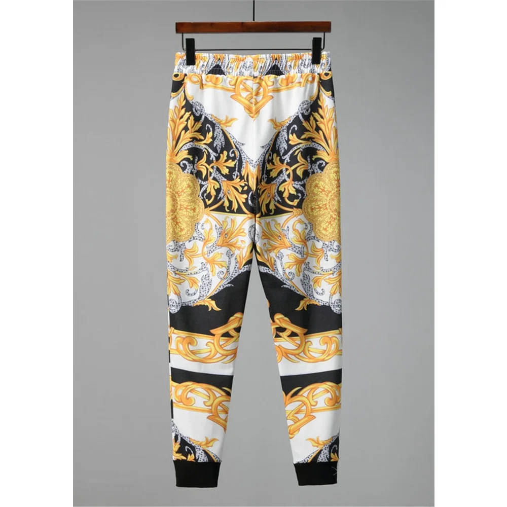 

2020 Plus Size M TO 3XL Winter Trendy Men Casual Tracksuit Zipper Hooded Coat Drawstring Pants 2 Piece Sets Mens Clothes outwear