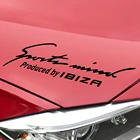 Для сиденья Ibiza автомобильная лампа наклейки для бровей украшение для фар автомобильные Стильные наклейки автомобильные спортивные ПВХ наклейки для тела автомобильные аксессуары