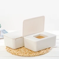 wet tissue box desktop seal baby wipes paper dispenser napkin storage holder lid 35ed