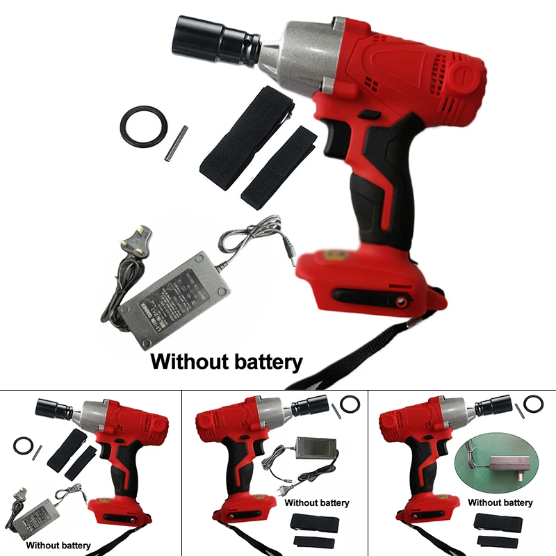 Беспроводные ударные Гаечные Ключи светодиодный светильник водонепроницаемый