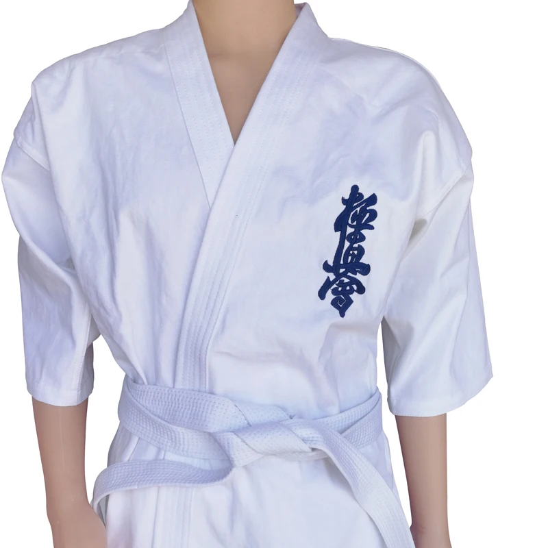 SINOBUDO/униформа для взрослых и детей каратэ 12 унций Kyokushin dogi Высококачественная