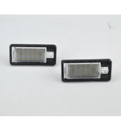 20pcs Car Light For Audi A3/A4/A6/A8/Q7/RS4/RS6 LED License Plate Lamp White Color Auto Accessories Size 70x33x18mm | Автомобили и