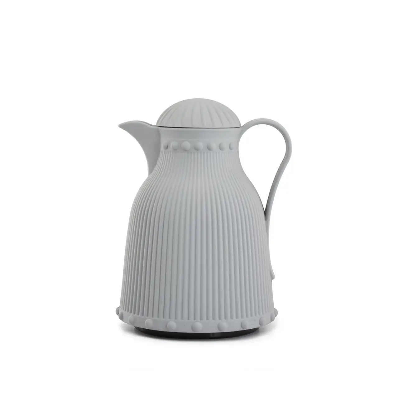 

1 Lt мягкий серый плоский термос Asel Soft Touch