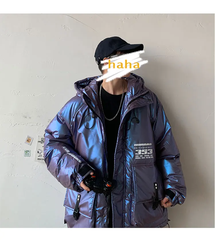 

2020 Newest Fashion Men Coats With Hood Thick Cotton Relax Cut Jacket Tops Hot Selling Male Casual Winter Clothing Outwear