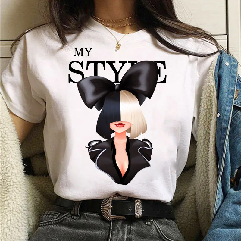 

My Style T-shirt Women T Shirt Fashion Short Sleeve Tee Shirts Female Harajuku Funny Tops T-shirt White Tee 90s Girls T-shirt Cl