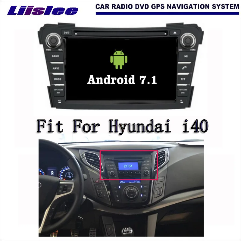 Android 7 1 2G RAM для Hyundai i40 2011 ~ 2016 Новый автомобильный Радио Аудио Видео Мультимедиа DVD