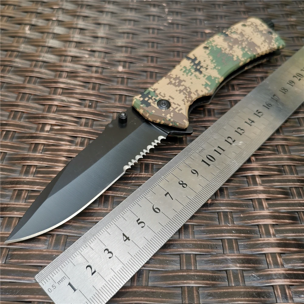 Складной нож высокой твердости для кемпинга тактический инструмент активного