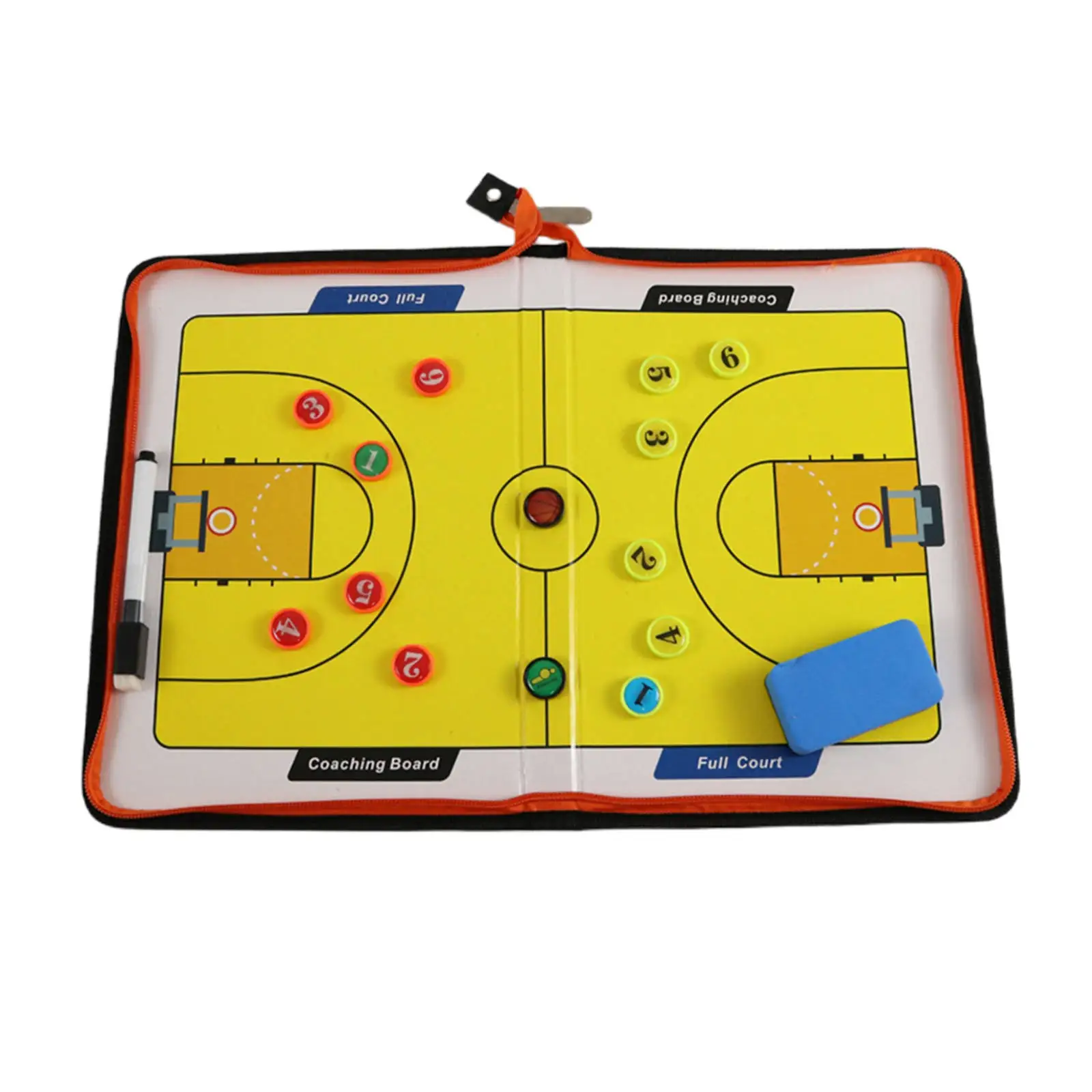 

Magnetic Basketball Coaching Tactic Training Board Training Aids