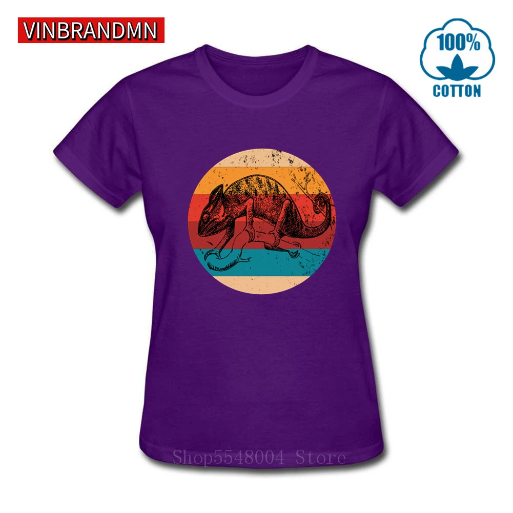 Женская Винтажная футболка с принтом в виде ящерицы силуэт рептилий стиле ретро