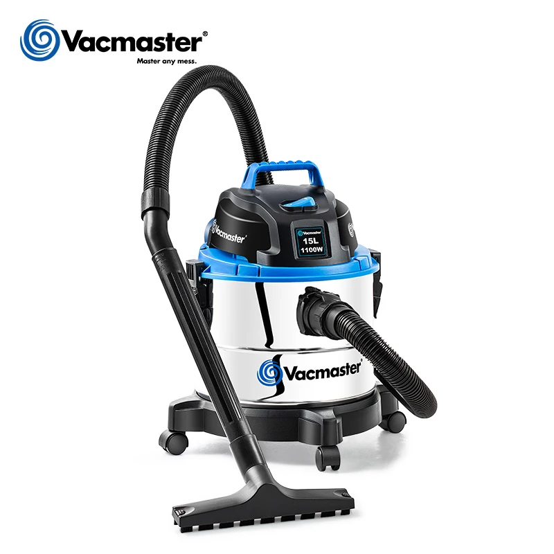 

Vacmaster Household Vacuum Cleaner, Wet Dry Vacuums, Multifunction, Clean and Blow, Vacuum Cleaner for Car, 18000PA, 15L Tank