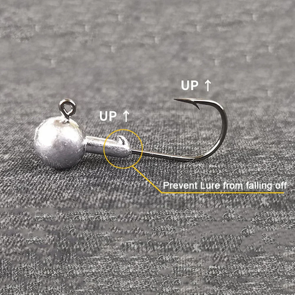 10 шт. крючки для мормышек крючок ловли рыбы 1 г-28 г открытый рыболовный мягкий